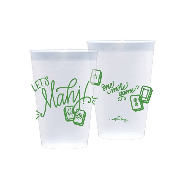 Let's Mahj Cups, Set of 10