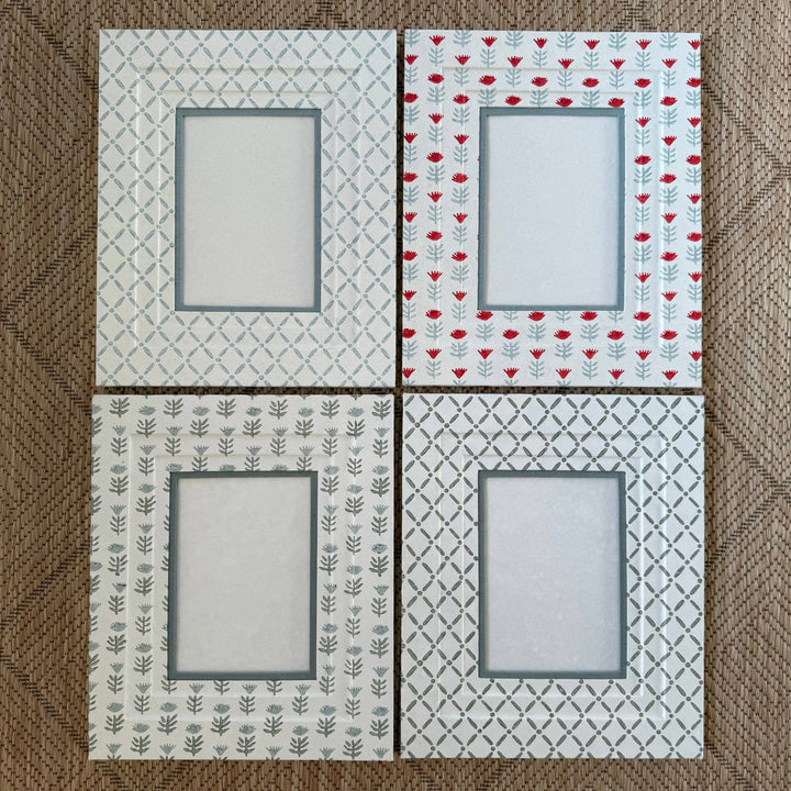Block Print Picture Frame