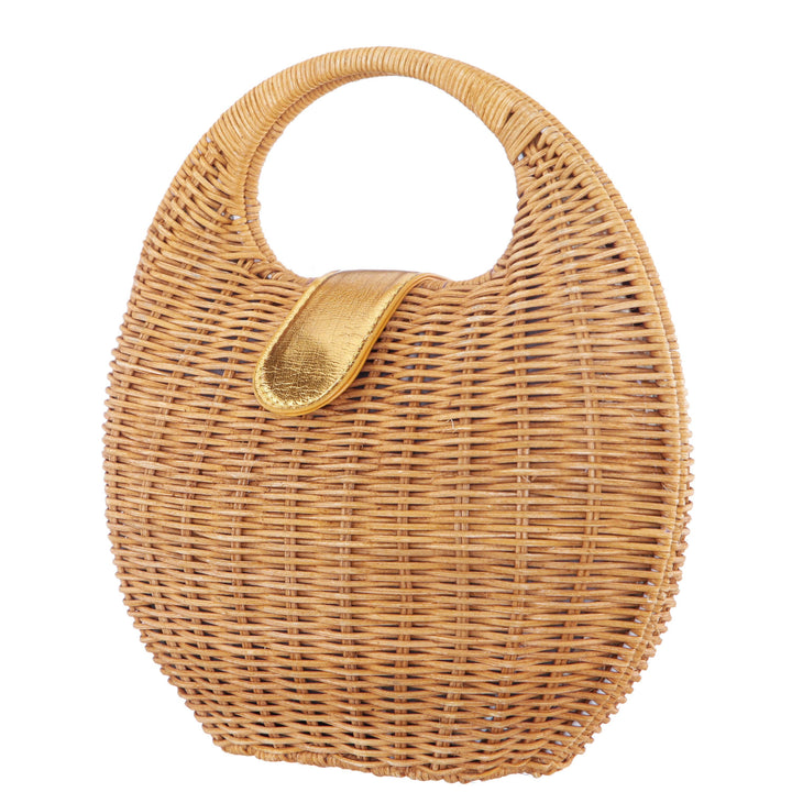Kava Rattan Bag, Assorted Colors