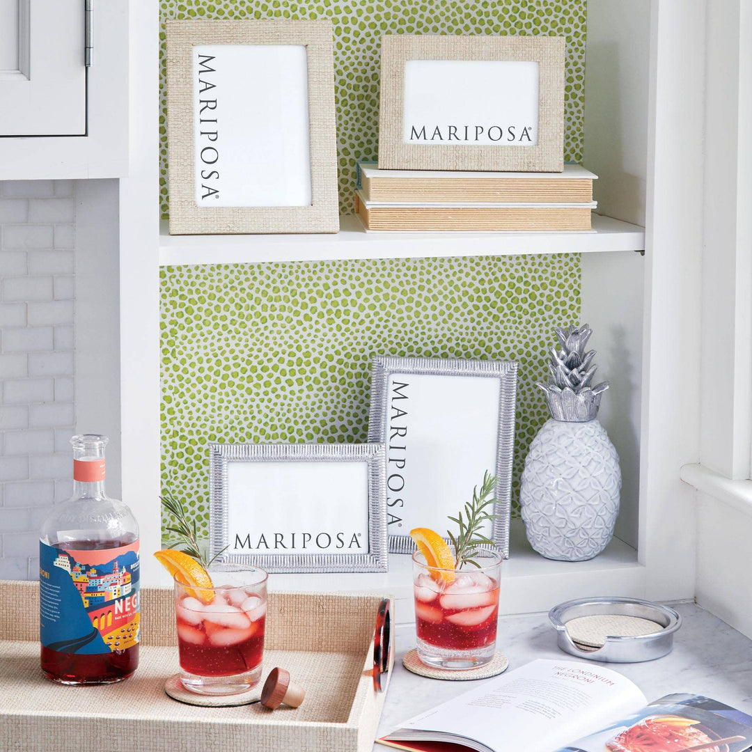 Coconut Grove Faux Grasscloth Frame, 5x7
