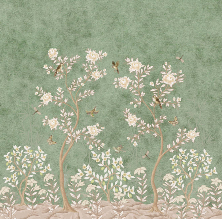 Forest Cocktail Napkins, Sage