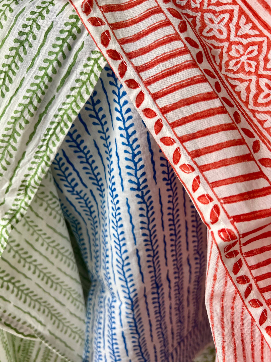 Positano Stripe Pareo in Tangerine Tango