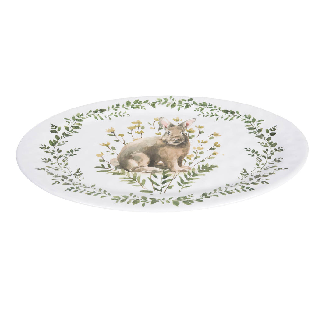 Garden Bunny Serving Platter