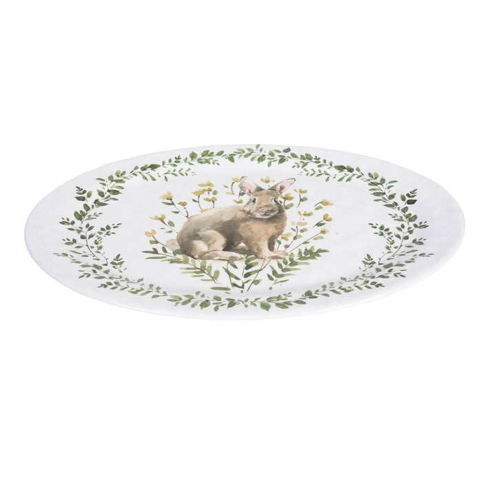 Garden Bunny Serving Platter