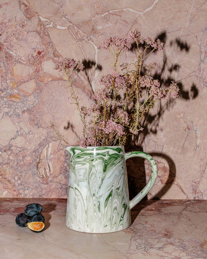 Marbled Pitcher in Olive