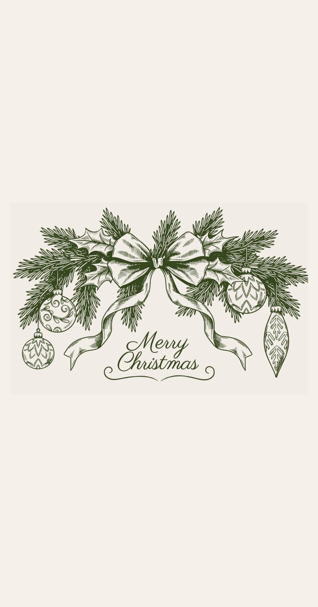 Merry Christmas Guest Towels