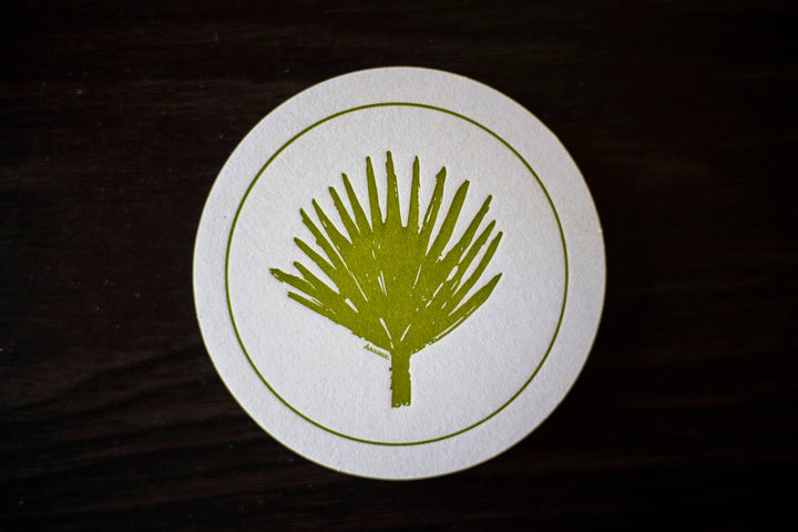 Palm Frond Coasters