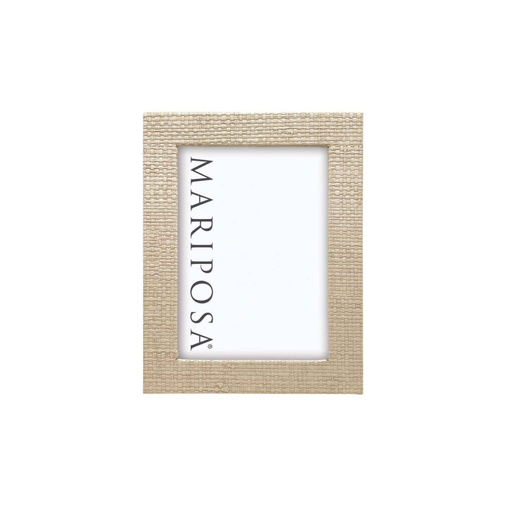 Coconut Grove Faux Grasscloth Frame, 5x7