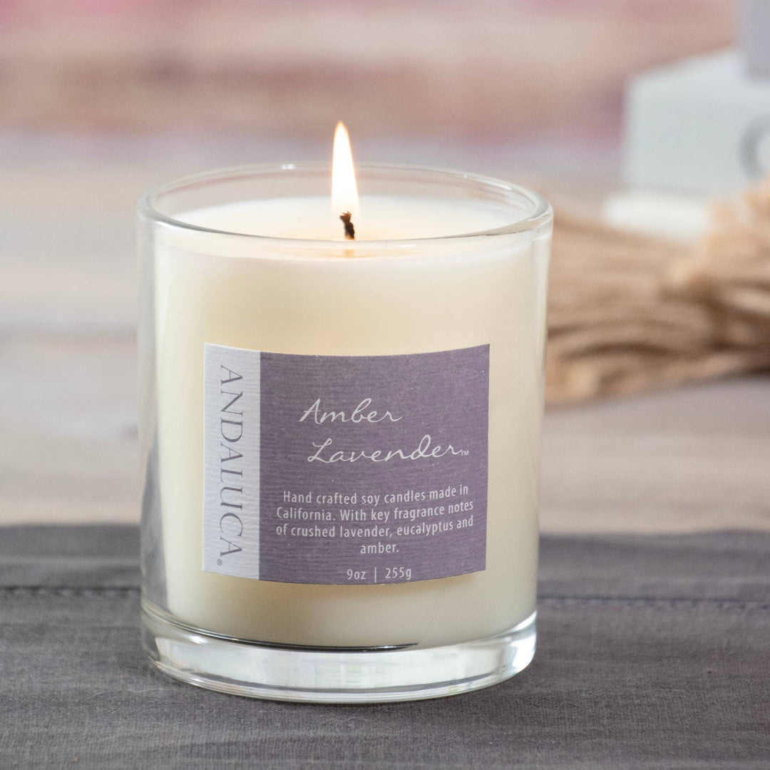 Amber Lavender Candle