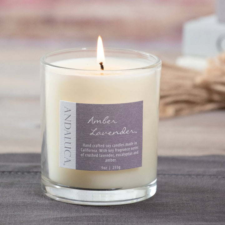 Amber Lavender Candle