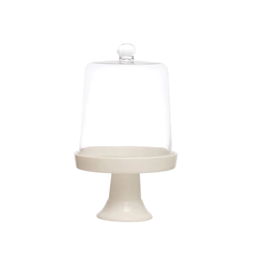 Glass Pedestal Cloche – Hunt and Hostess