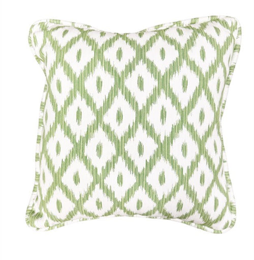 Green Lattice Custom Pillow