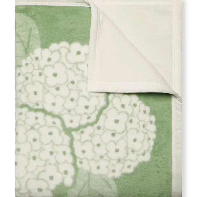 Hydrangeas Sage Blanket | Chappy Wrap