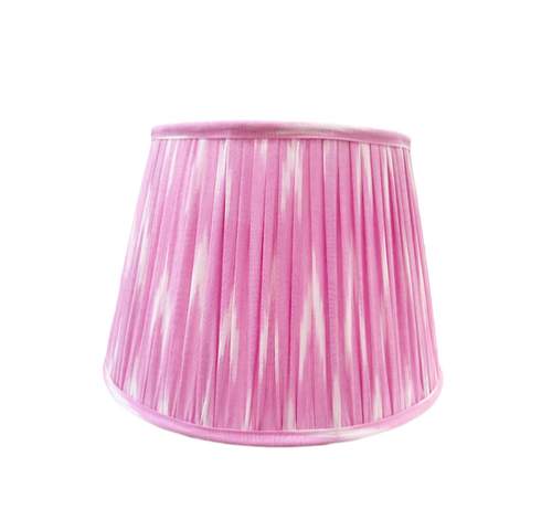 Lilac Pleated Lampshade