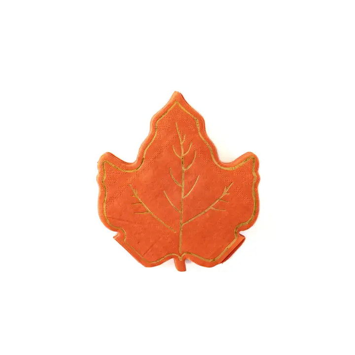 Maple Leaf Napkins, S/18