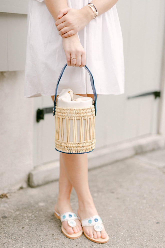 Emily Tote, Navy | Breck and Grier