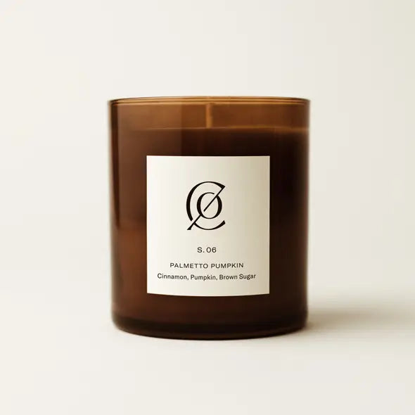 Palmetto Pumpkin Candle | Charleston Candle Company