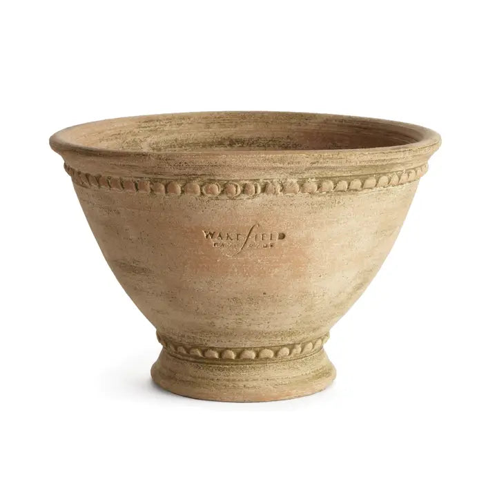 Handmade Terracotta Pedestal Bowl