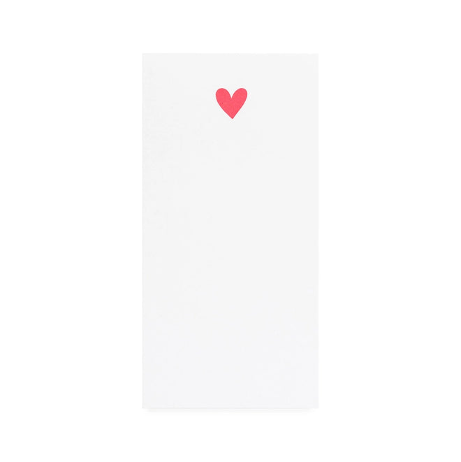 Heart Notepad, Hot Pink | Sugar Paper