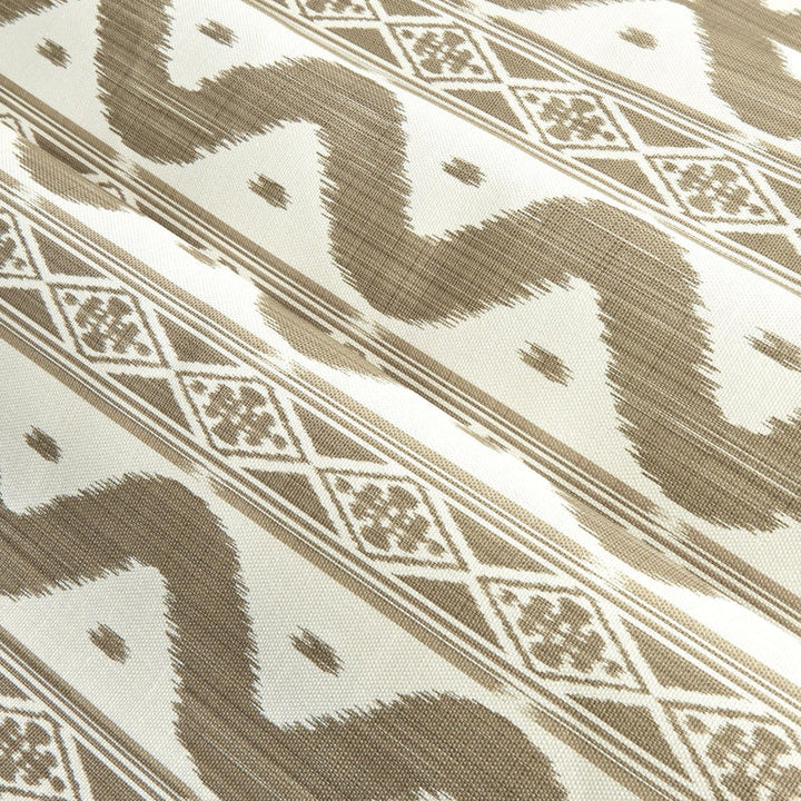 Ikat Tablecloth in Putty, (70x108)