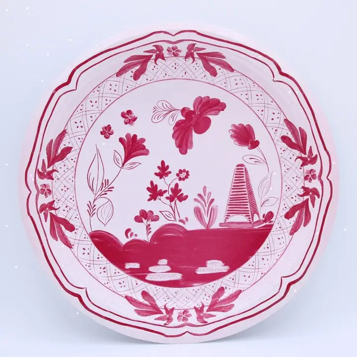 Pavilion Salad & Dessert Plates in Pink and Berry, Set of 8