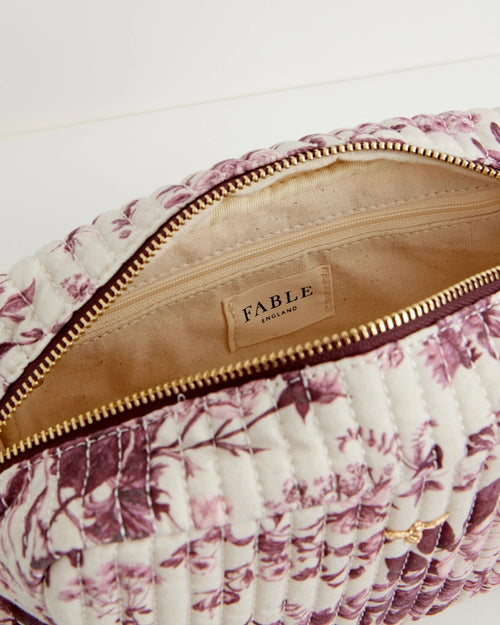 Quilted Pouch | Rambling Rose | Fable England