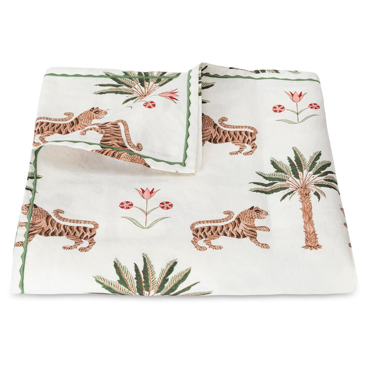 Schumacher Tiger Palm Tablecloth, Round 70x90