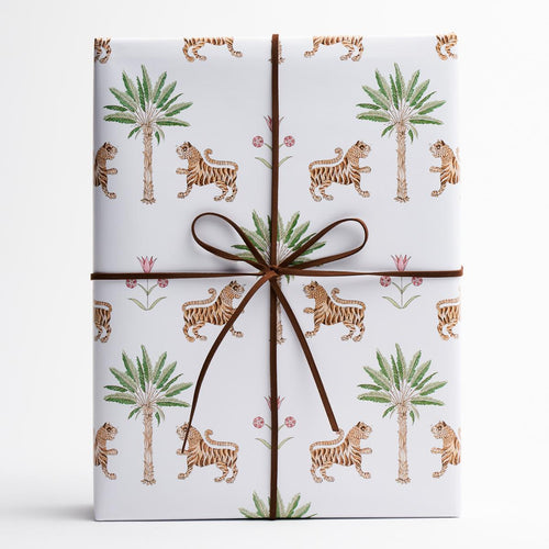 Schumacher Tiger Palm Wrapping Paper