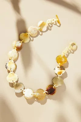 Seashell Horn Necklace