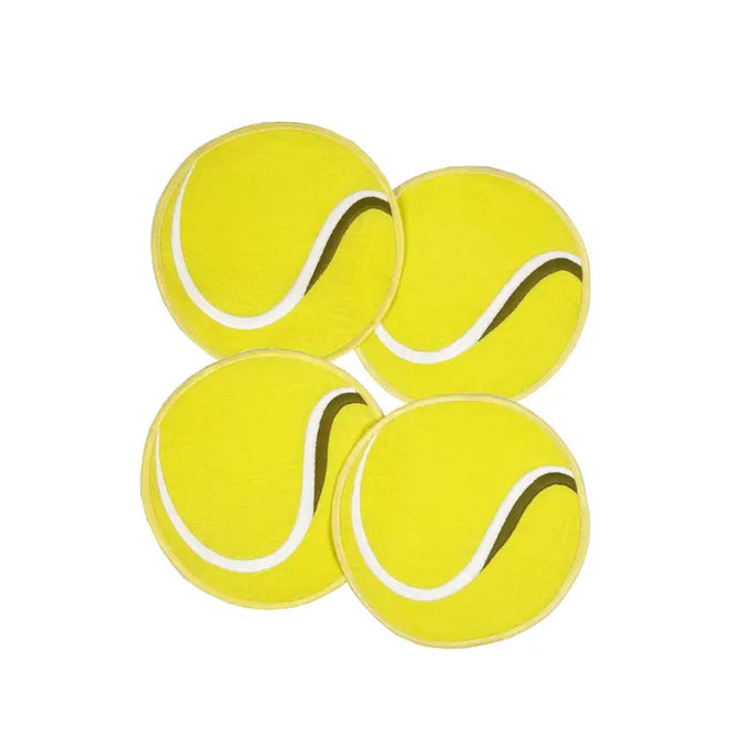 Tennis Ball Cocktail Napkins, S/4 | Biscuit Home