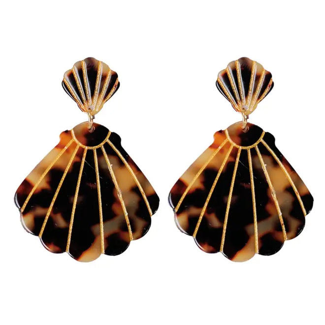 Tortoise Shell Earrings | St. Armands Designs