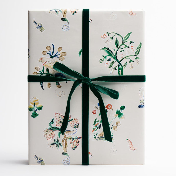 Schumacher Magical Menagerie Wrapping Paper