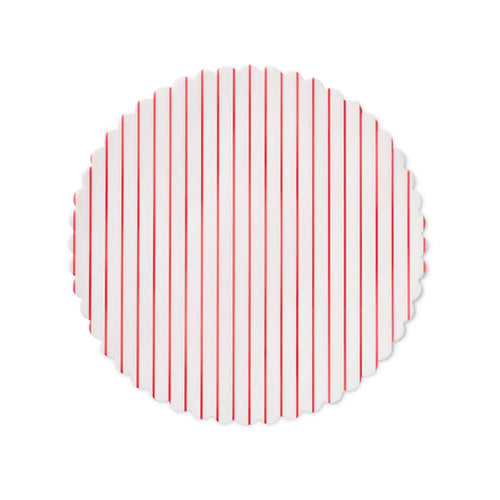 Stripe Red Paper Liners