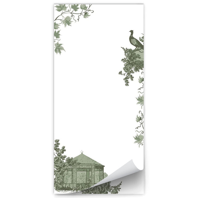 French Garden Toile Notepad