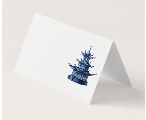 Pagoda Place Cards